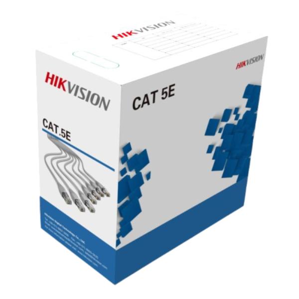 Cable Utp Hikvision Cat5E 305 M Ds-1Ln5E-E/E (Solid Cooper. 0.45 Mm. Cmx) 307400069