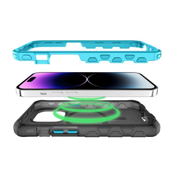 FUNDA ITSKINS VAULT R PARA APPLE IPHONE 14 PRO 6.1" CON MAGSAFE FROST