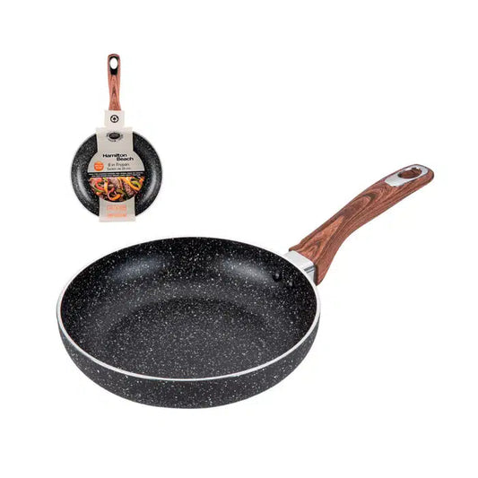 Hamilton Beach Sarten Antiadherente 8" Marmol Induccion 3.0Mm Hap101