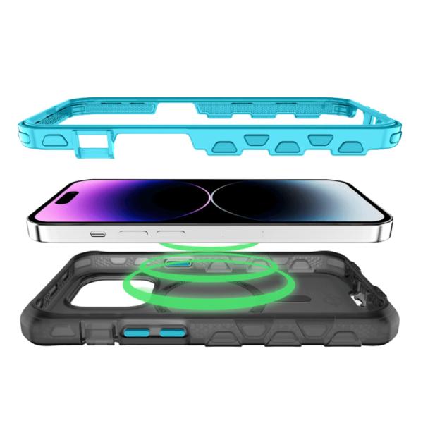 FUNDA ITSKINS VAULT R PARA APPLE IPHONE 14/13 6.1" CON MAGSAFE FROST