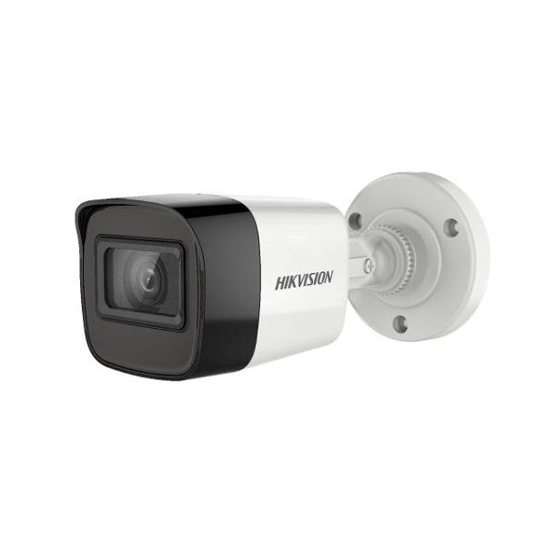 CAMARA DE SEGURIDAD HIKVISION ANALOGA 5MP. PLASTIC BULLET. IP67. BUILT-IN MICROPHONE DS-2CE16H0T-ITPFS(2.8mm) 300511757