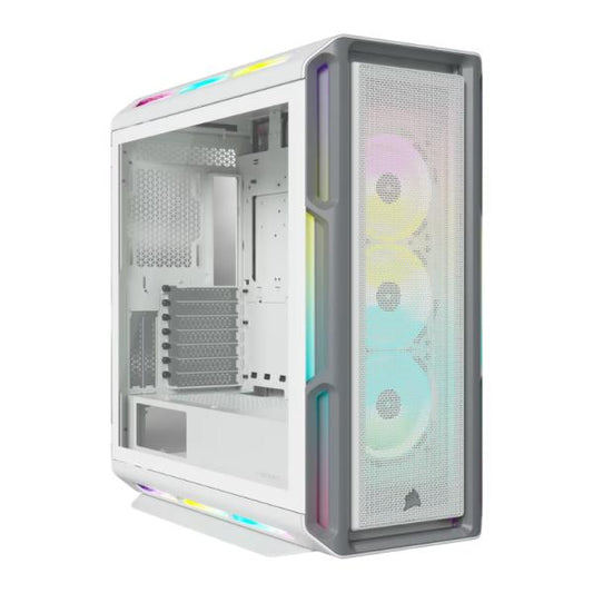 CASE GAMING RGB CORSAIR iCUE 5000T MID TOWER VENTILADORES 3 DE 120MM CON VIDRIO LATERAL CC-9011231-WW