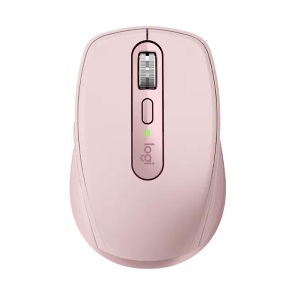 MOUSE LOGITECH MX ANYWHERE 3S INALÁMBRICO BLUETOOTH / LOGI BOLT 8000 DPI 910-005986 - mouse inalámbrico rosa compacta