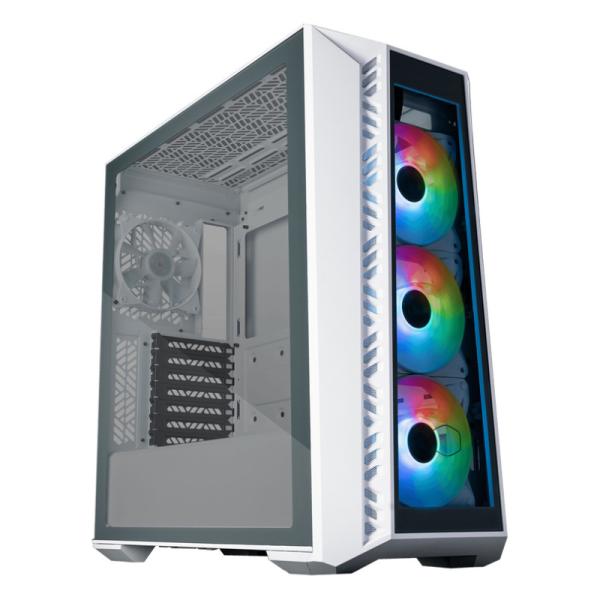 Case Gaming Rgb Cooler Master Masterbox Mb520 Mid Tower Ventiladores 4 De 120Mm Con Vidrio Lateral Mb520-Wgnn-S01