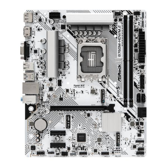 TARJETA MADRE ASROCK B760M-HDV/M.2 LGA1700 MICRO-ATX DDR5 90-MXBMJ0-A0UAY