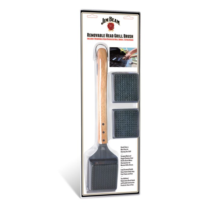 Jim Beam Set De Cepillos Para Parrilla Jb0117