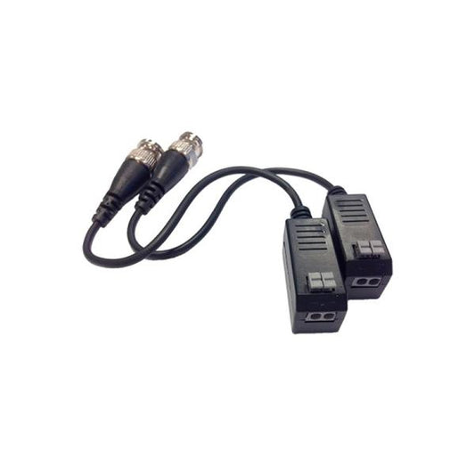 ADAPTADOR BALUN TRASMISSOR DE SEñAL HIKVISION 1/2/3/4/5/8MP. HD-TVI/AHD/CVI/CVBS. AUDIO OVER COXIALDS-1H18S/E DS-1H18S/ 307400306