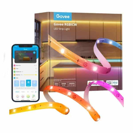 Cable De Luces Govee Rgbicw Led Strip Lights 5 Metros -H61E1