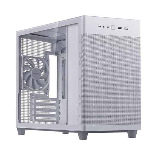 CASE ASUS PRIME AP201 MINI TOWER SIN VENTILACIÓN INCLUIDA CON MALLA LATERAL Y FRONTAL 90DC00G3-B38000