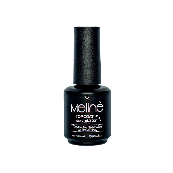 Esm Meline Top Coat Con Glitter