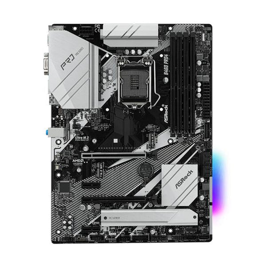 Tarjeta Madre Asrock B460 Pro4 Lga1200 Atx Ddr4 90-Mxbcn0-A0Uayz