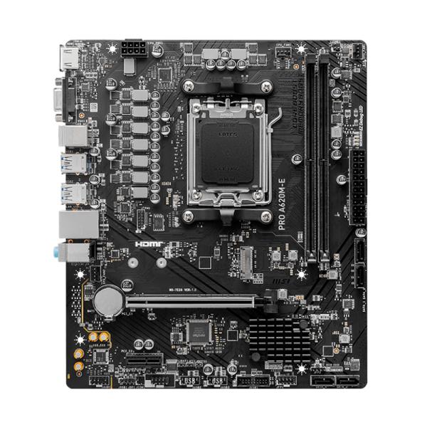 TARJETA MADRE MSI PRO A620M-E AM5 MICRO-ATX DDR5 911-7E28-001 AMD