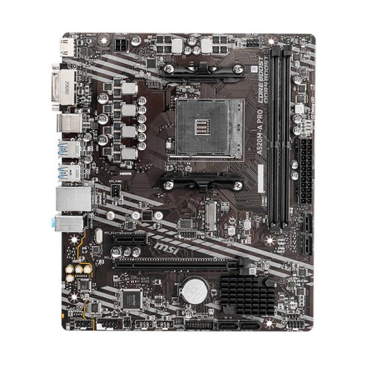 TARJETA MADRE MSI A520M-A PRO AM4 MICRO-ATX DDR4 911-7C96-034