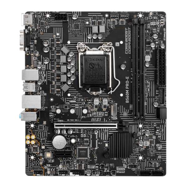 TARJETA MADRE MSI B560M PRO-E LGA1200 MICRO-ATX DDR4 911-7D22-074
