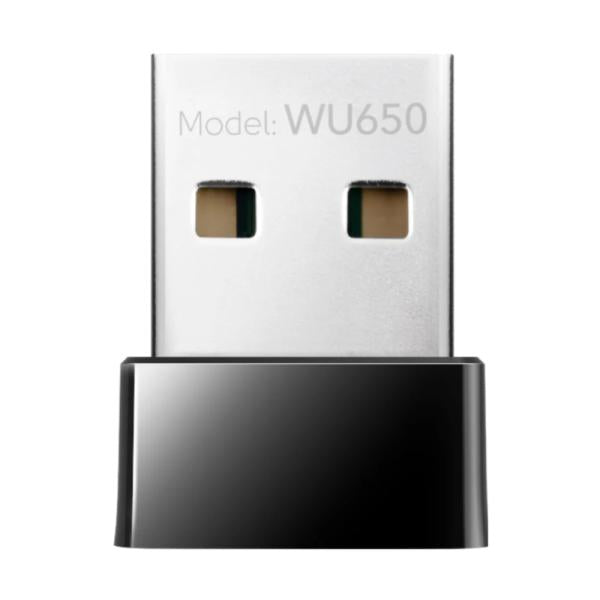 ADAPTADOR NANO USB 2.0 WI-FI CUDY WU650 1.0 AC650/ 5GHZ+2.4GHZ