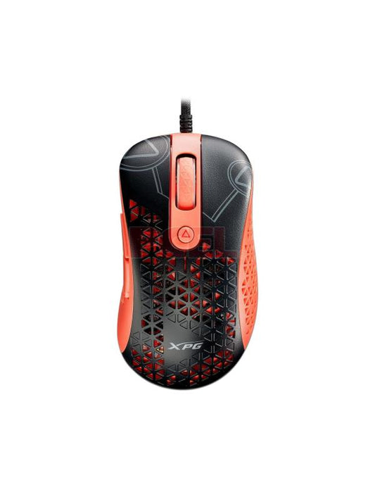 MOUSE GAMING RGB XPG SLINGSHOT ALÁMBRICO USB 12000 DPI SLINGSHOT-BK/OGCWW