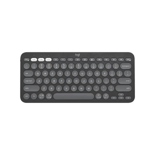 TECLADO  LOGITECH PEBBLE KEYS 2 K380S MEMBRANA INALÁMBRICO BLUETOOTH INGLES 920-011775