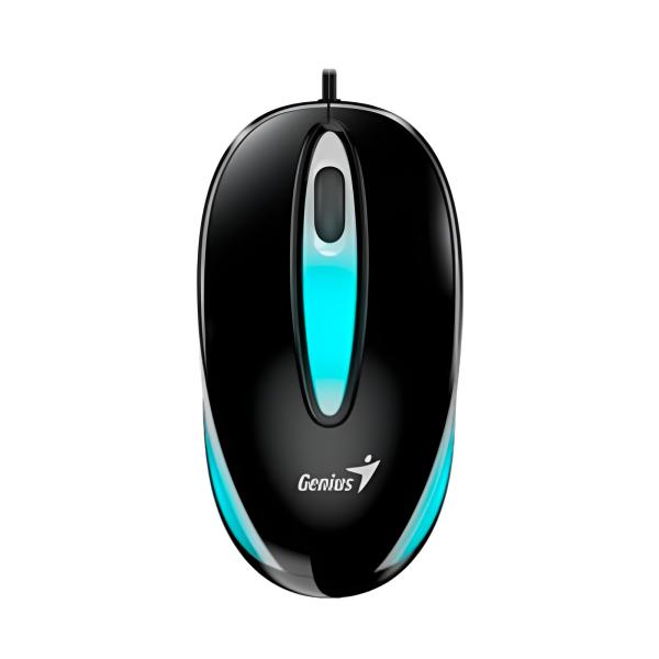 MOUSE RGB GENIUS RS2 DX-MINI ALÁMBRICO USB 1200 DPI 31010025400