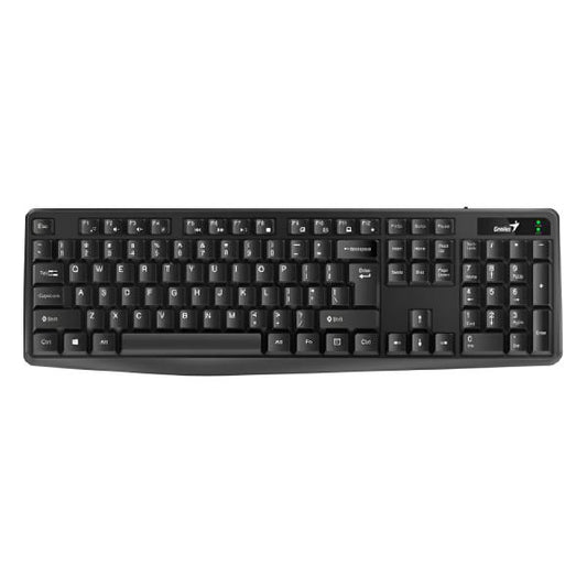 TECLADO GENIUS KB-117 MEMBRANA ALÁMBRICO USB ESPAÑOL 31310016401