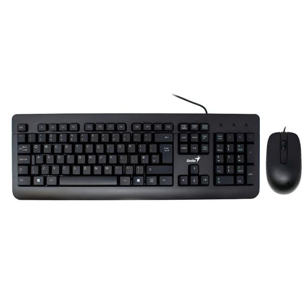 TECLADO Y MOUSE GENIUS KM-160 ALÁMBRICO USB ESPAÑOL 31330001414