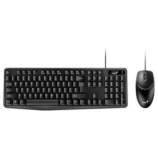 TECLADO Y MOUSE GENIUS KM-170 ALÁMBRICO USB ESPAÑOL 31330006402