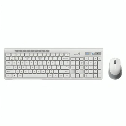 TECLADO Y MOUSE GENIUS SLIMSTAR 8230 INALÁMBRICO (BLUETOOTH 5.3/ 2.4 GHZ)  ESPAÑOL 31340015401