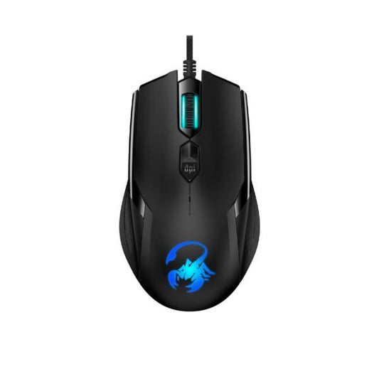 MOUSE GENIUS RGB AMMOX X1-600 ALÁMBRICO USB 3200 DPI 31040006400