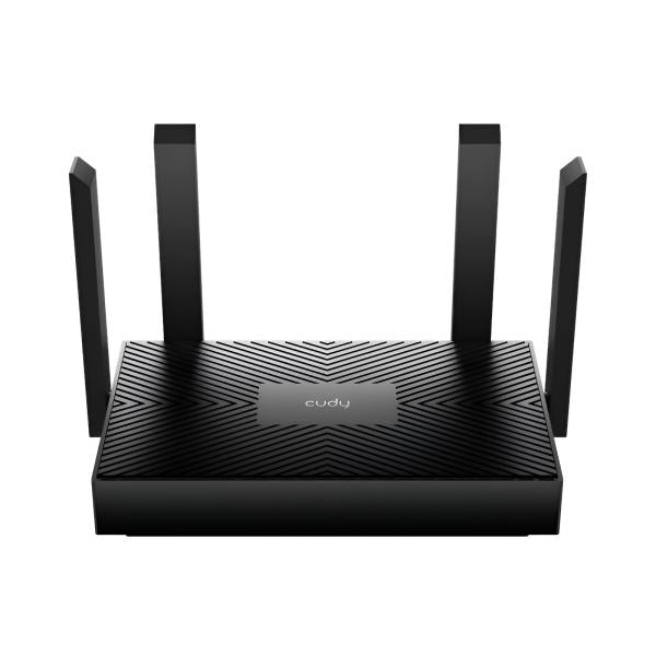 ROUTER INALAMBRICO CUDY WR1500 1.0  DOBLE BANDA 5GHZ  AX1500  WI-FI 6 GIGABIT