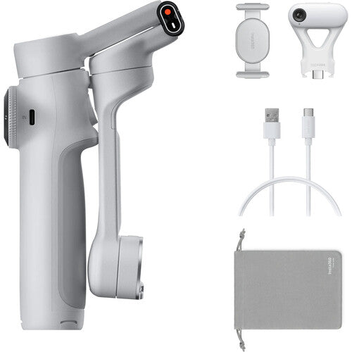 INSTA360 FLOW 2 AI TRACKER BUNDLE GRAY INS-FW2-TCK-GR