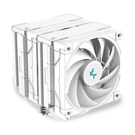 ABANICO DEEPCOOL AK620 WH 120FDB DOBLE PARA CPU SILENCIOSO BLANCO R-AK620-WHNNMT-G1