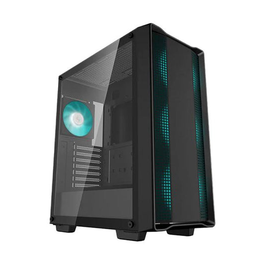 CASE GAMING RGB DEEPCOOL CC560 MID TOWER VENTILADORES 4 DE 120MM CON VIDRIO LATERAL Y MALLA FRONTAL R-CC560-BKTAA4-G2