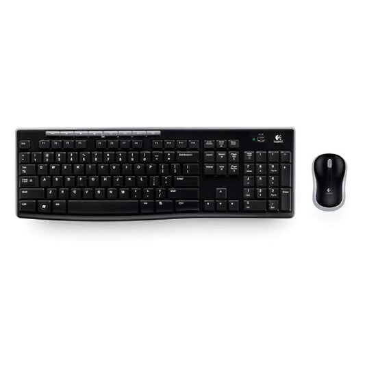 TECLADO Y MOUSE LOGITECH MK270 COMBO MEMBRANA INALÁMBRICO 2.4 GHZ INGLES 920-004536