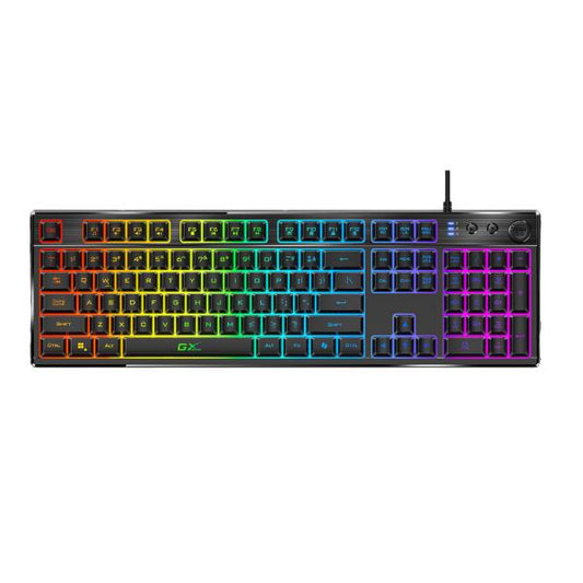 TECLADO GAMING RGB GENIUS K7 MEMBRANA ALÁMBRICO USB ESPAÑOL 31310056401
