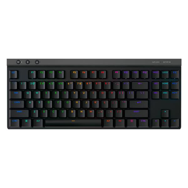 TECLADO GAMING RGB LOGITECH G515 LIGHTSPEED TKL MECÁNICO INALÁMBRICO BLUETOOTH INGLÉS 920-012423