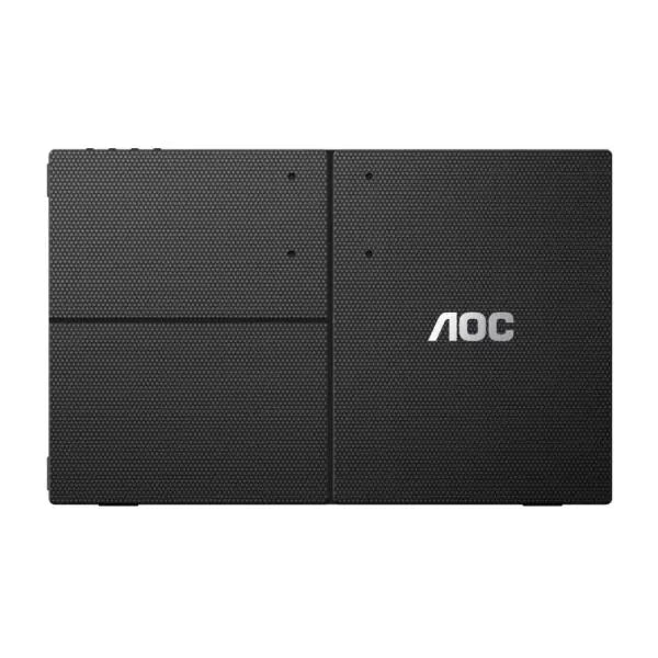 MONITOR 15.6" AOC 16T3E FHD IPS 1920 X 1080 60HZ PORTABLE CONECTIVIDAD USB-C X 2 NEGRO