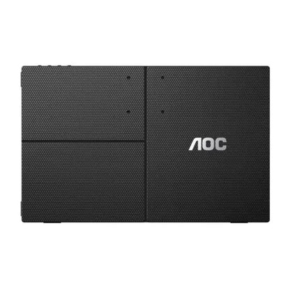 MONITOR 15.6" AOC 16T3E FHD IPS 1920 X 1080 60HZ PORTABLE CONECTIVIDAD USB-C X 2 NEGRO