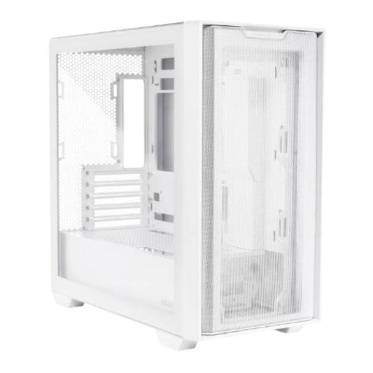 Case Asus A21 Mid Tower Sin Ventilación Incluida Con Vidrio Lateral Y Frontal 90Dc00H3-B08000
