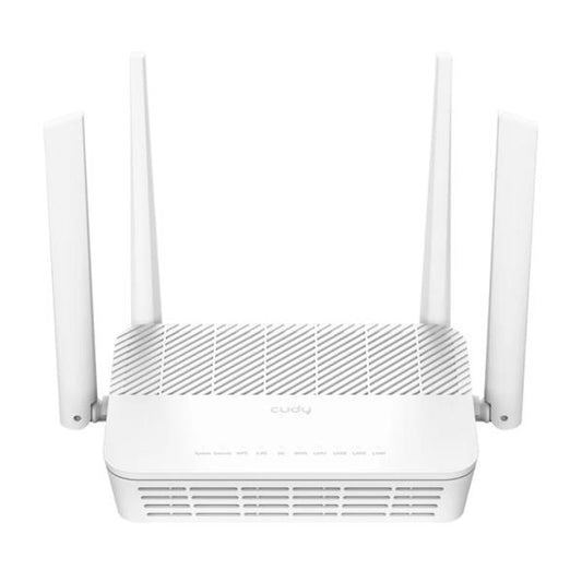 ROUTER INALAMBRICO CUDY WR3000S 1.0  DOBLE BANDA 5GHZ  AX3000 WI-FI 6 CUDY MESH GIGABIT DE HASTA 1000 MBPS