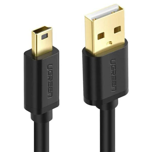 CABLE UGREEN US132 USB-A 2.0 A MINI USB 5 PINES 1M 10355