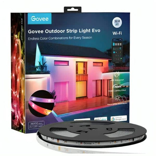 LUCES GOVEE H616C WI-FI RGBIC PARA EXTERIORES 10 METROS H616CAD1