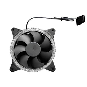Abanico para pc 120mm 12vdc 4 pines negro
