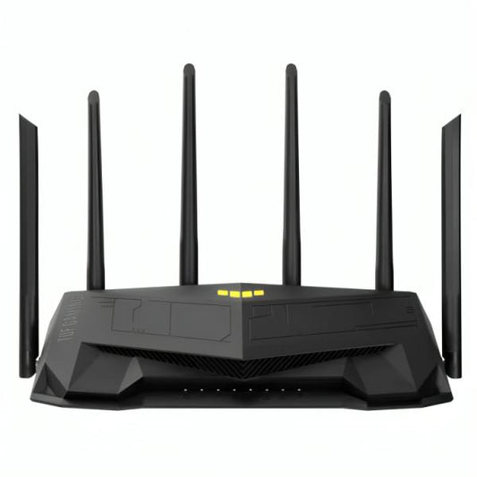 ROUTER ASUS TUF-AX6000 WIFI 6  AX6000 DUAL BAND CON AURA RGB 90IG07X0-MA1C0V