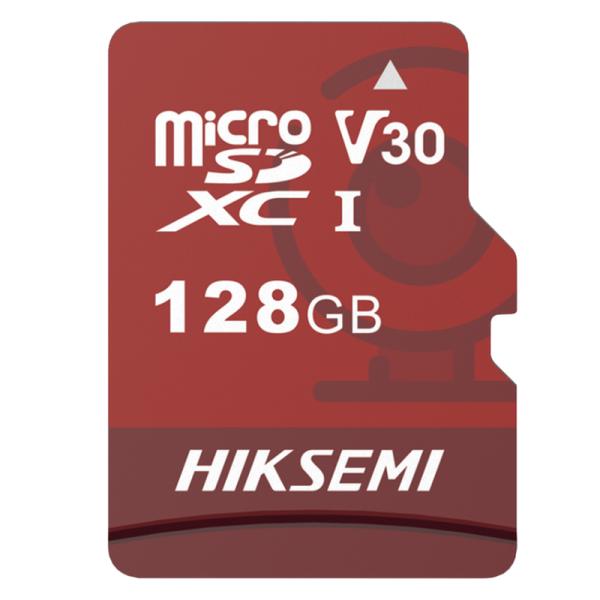 Memoria Micro Sd 128Gb Hiksemi Hs-Tf-E1 128G Clase 10 /95Mb/S / 25Mb/S Especializada Para Videovigilancia
