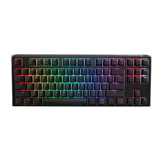 Teclado Gaming Rgb Ducky One 3 Tkl Mecanico Usb-C Español Switch Plateado Dkon2187St-Pespdclawsc1