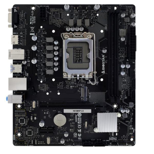 TARJETA MADRE BIOSTAR H610MHP 2.0 LGA1700 MICRO-ATX DDR4