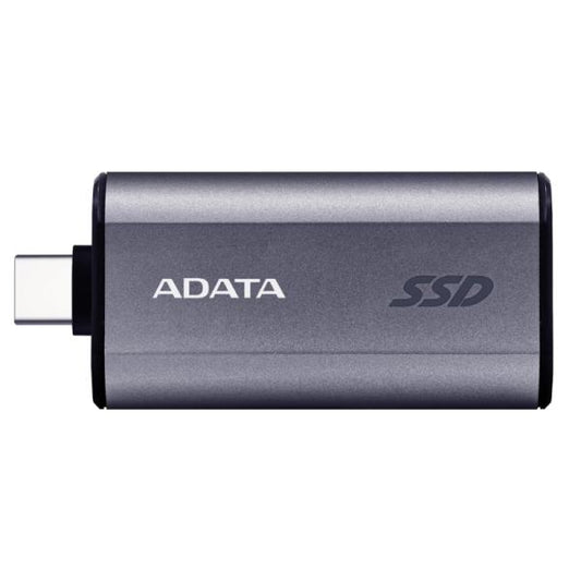 HD EXTERNO SOLIDO 1TB  ADATA SC750 USB-C 1,050/1,000 MB/SCOMPATIBLE CON IPHONE 15-16 Y PS5  SC750-1000G-CCBK