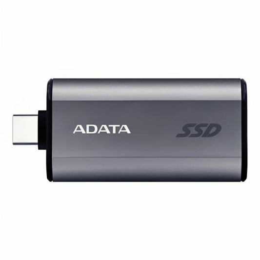 HD EXTERNO SOLIDO 2TB ADATA SC750 USB-C 1,050/1,000 MB/S COMPATIBLE CON IPHONE 15-16 Y PS5 SC750-2000G-CCBK