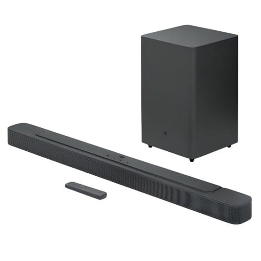 BARRA DE SONIDO JBL BAR 2.1 DEEP BASS 300W HDMI CABLE OPTICO Y BLUETOOTH CON SUBWOOFER INALAMBRICO JBL2GBAR21DB2BLKAM