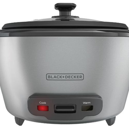 Black + Decker Olla Arrocera 20 Tz Cocidas Gris Rc5200M