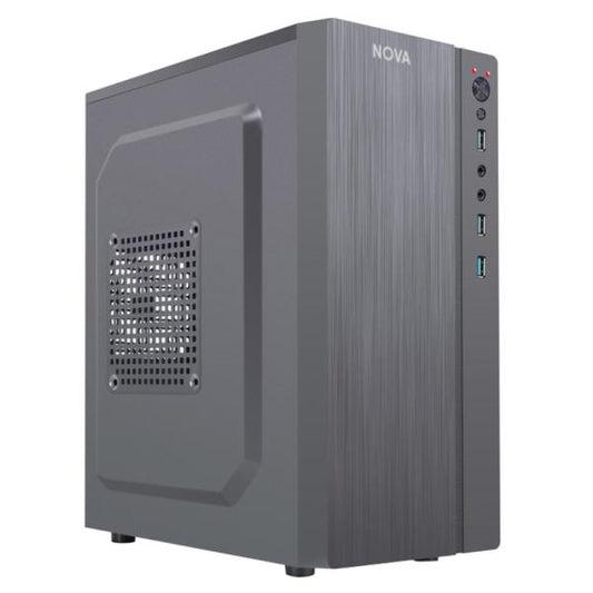 CASE NOVA CM05KTRA006C MINI TOWER SIN VENTILACIÓN INCLUIDA CON PANEL LATERAL Y CON FUENTE DE PODER PE600RNF013C